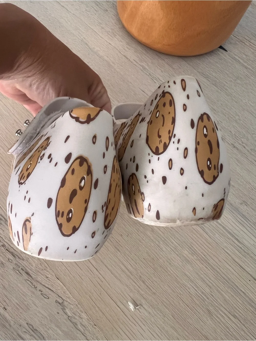 MINI MELISSA Ultragirl Candy Cookie Print Mary Jane Jelly Sandals Size 12